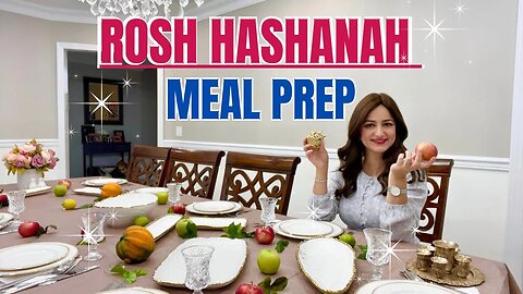 Rosh Hashanah Meal Prep Jewish New Year, Mains, Appetizers, Fish, Salads and Dessert Recipes