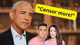Obama wants MORE Big Tech censorship?!? (reaction)