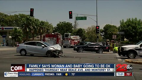 Pregnant woman has her leg amputated following car crash