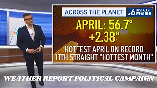 South Florida TV Weatherman Plays "Climate Change" Politics