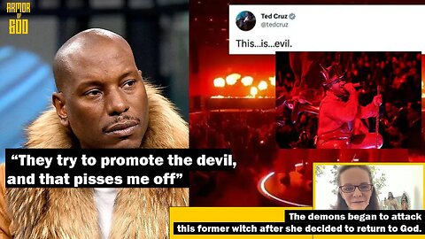 Tyrese Gibson warned against the "Normalization of the Devil" in the music industry