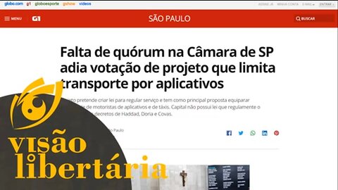 Vereador da máfia de São Paulo tenta proibir mais de 150 mil pessoas de trabalharem | VL - 16/03/20