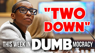 This Week in DUMBmocracy: Leftists Ignore PROOF of Claudine Gay PLAGIARIZING Black Female Professor!