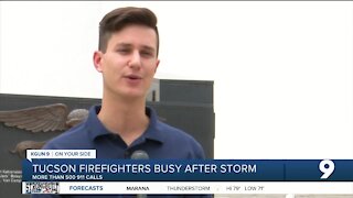 Tucson firefighters respond to 15 swift-water rescues in 24 hours