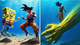 Goku vs. SpongeBob