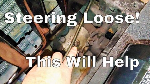 Steering Box Adjustment That Helps Loose Steering
