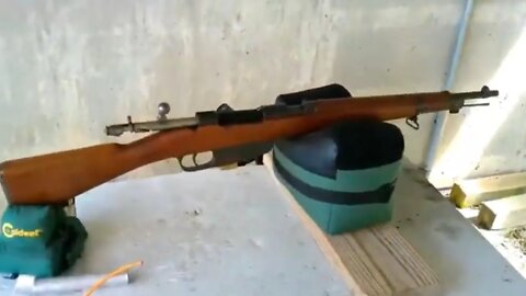 Carcano 7.35 caliber reload using surplus pulled bullets