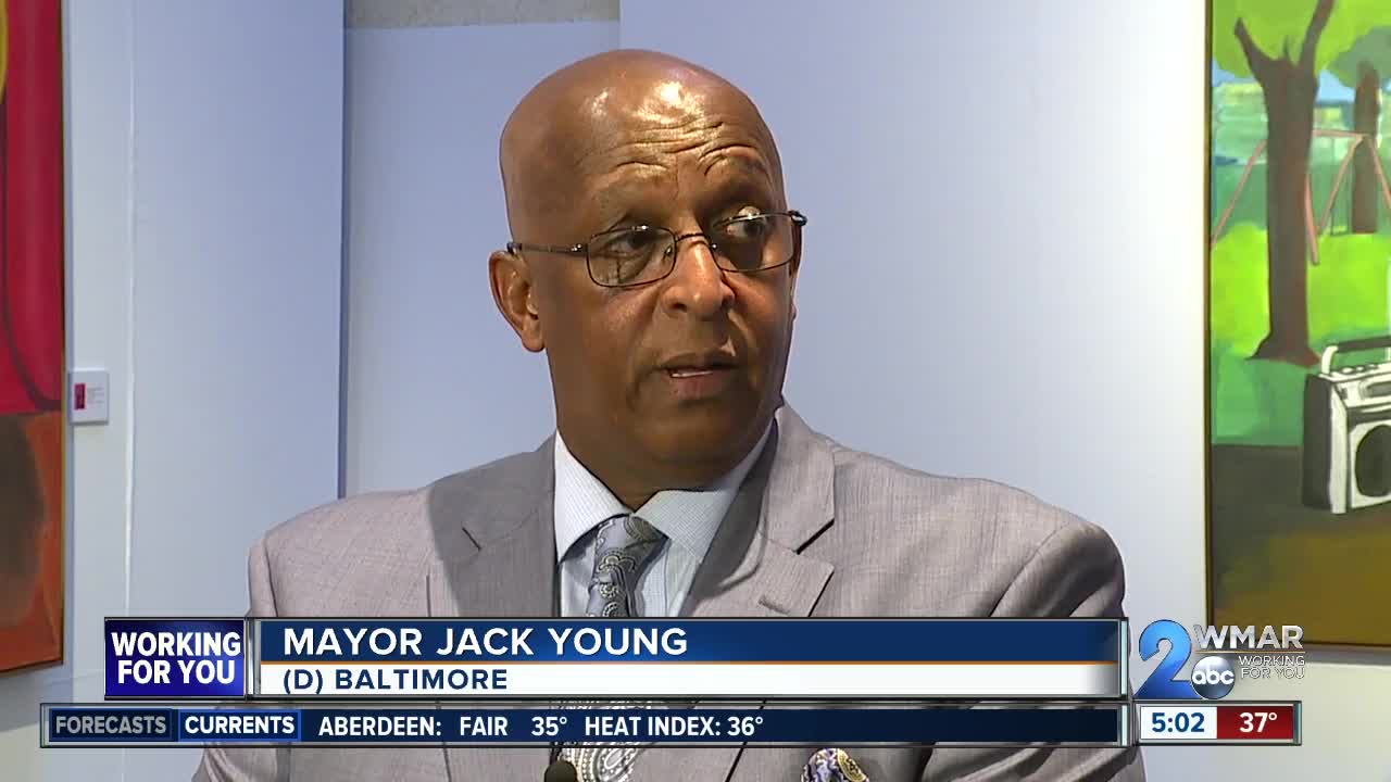 Mayor Young on crime concerns: "I'm not committing the murders"