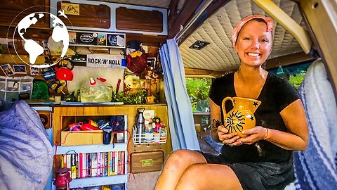 SOLO FEMALE Chooses Moves into a VAN to Connect with The Wild