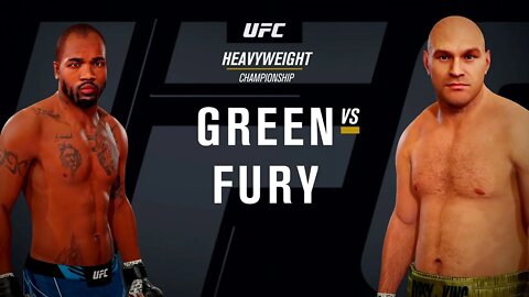 EA Sports UFC 4 Gameplay Tyson Fury vs Bobby Green