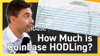 Coinbase Is HODLing 6,840 BTC as Investment?! - $COIN Stock