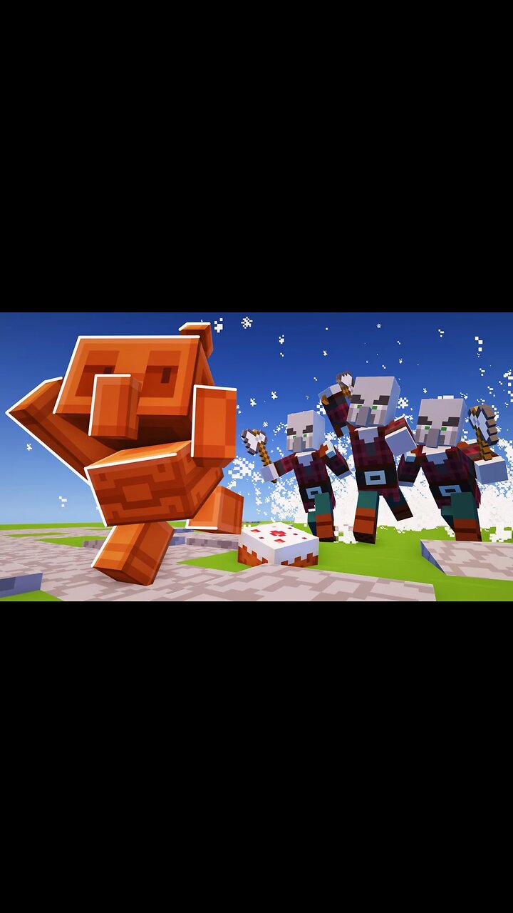 The Origin Story of the Copper Golems PART 1 Minecraft Shorts