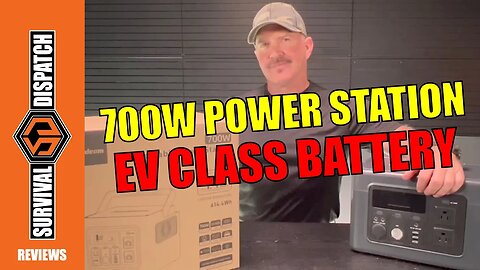 Survival Dispatch Reviews: Powdeom 700W Power Station