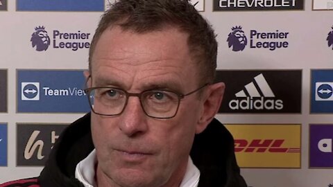 'Not Thinking About Transfers' Ralf Rangnick Manchester United 3 1 Burnley Post Match Interview