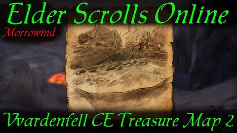 ESO Vvardenfell CE Treasure Map 2 [Elder Scrolls Online Morrowind]