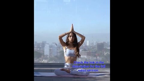 Yoga Woman | Balancing and Meditating #yoga #health #music #meditation #shorts #short 30 Seconds #4