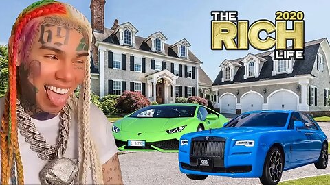 Tekashi 6ix9ine | The Rich Life | $5 Million Dollar Mansion, Lamborghini, Rolls Royce & more