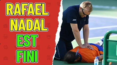 Tennis une douleur «comme une aiguille qu'on appuie», décrit Nadal terrassé en finale à Indian Wells
