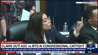 "Oh Girl, Baby Girl!" AOC vs MTG IN CONGRESSIONAL CATFIGHT