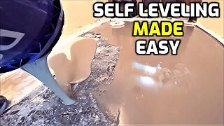 Easy Self Leveling Concrete Control