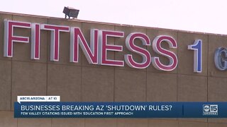 Gyms and other businesses flout executive order, only three issued citations
