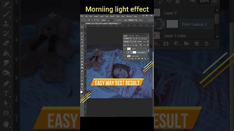 morning 🌞 light effect in Photoshop -short photoshop tutorial with new way