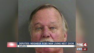 Deputies: Neighbor Robs Man Living Next Door