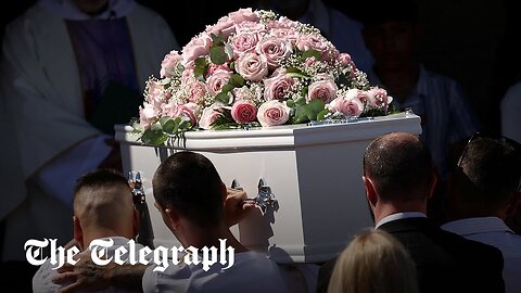 Mourners line streets for funeral of Southport victim Alice DaSilva Aguiar