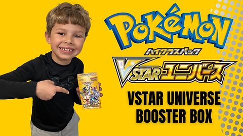 Watch as PokeMONSTER opens Japan's exclusive Pokemon VStar Universe Booster Box - INSANE PULLS! 😲