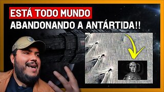 ESTÁ TODO MUNDO ABANDONANDO AS BASES MILITÁRES NA ANTÁRTIDA!! (Discos voadores, UFO, Aliens)