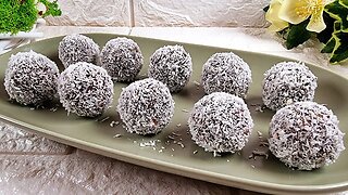 You will lose weight with these sweets! Low calorie, no bake dessert in 5 minutes!