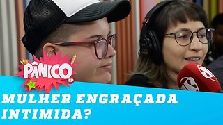 Mulher ENGRAÇADA intimida os homens? Humoristas respondem