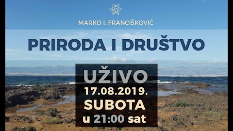 23. facebook live: Priroda i društvo (17.08.2019.)
