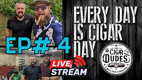 Join The Cigar Dudes Live with special Guest, Andrius Petrucenia with Every Day Is Cigar Day cigars. Brought to you from Esteli, Nicaragua