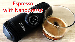 How to make a Creamy Espresso with Nanopresso | Hướng dẫn pha cà phê Espresso với Nanopresso