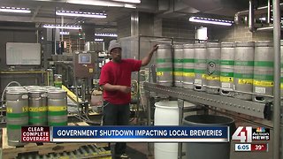 Government shutdown impacting local breweries