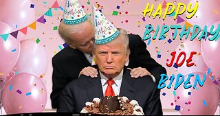 Donald Trump Sings Happy Birthday To Joe Biden