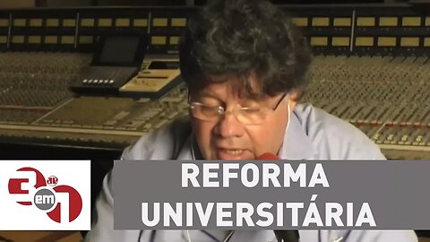 Marcelo Madureira: "Uma reforma universitária profunda seria muito importante no Brasil"