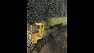 Snowrunner truck simulator #viral #foryou #trucksimulation