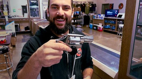 Tim talks revolvers. Come in and meet Tim or any of our friendly staff!