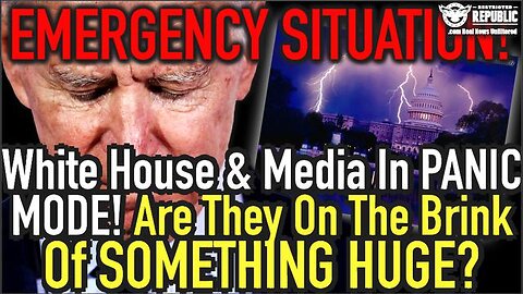 Emergency Situation! White House and Media In PANIC MODE! Are they On The Brink of Something HUGE?