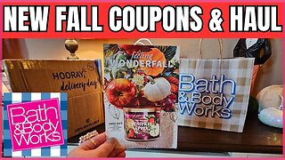 NEW FALL COUPONS | New Fall Items Haul | Plus Demo | Bath & Body Works | #bathandbodyworks