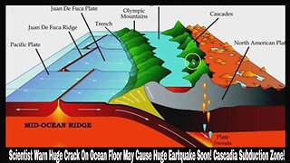 Scientist Warn Huge Crack On Ocean Floor May Cause Huge Eartquake Soon! Cascadia Subduction Zone!