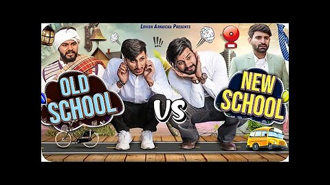 Old School vs New School (Vine) Lovish Arnaicha