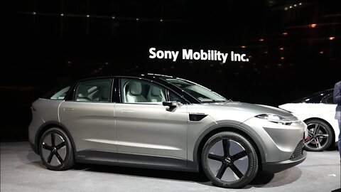 NEW SONY Vision S Electric SUV at CES 2022