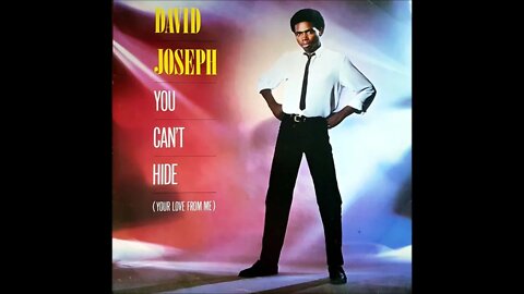 David Joseph - You Can't Hide