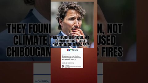 Trudeau going to talk about arsonists and climate change #trudeau #trudeaumustgo