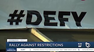 Business owners to rally against potential restrictions