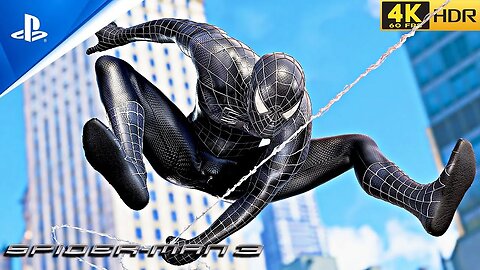 *NEW* Raimi Spider-Man 3 2007 Symbiote Black Suit - Marvel's Spider-Man: PC MODS [4K 60FPS HDR]
