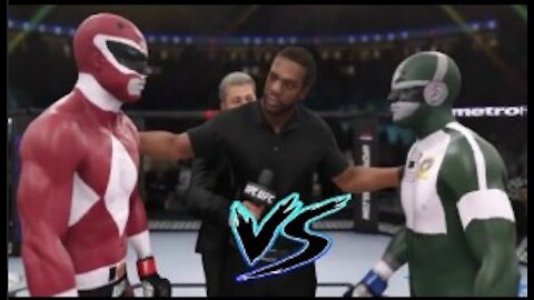 Power Ranger vs. Bioman I UFC EA Sports
